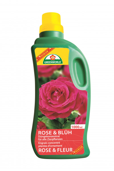 ASB Rose & Engrais concentré plantes d'ornement 1l