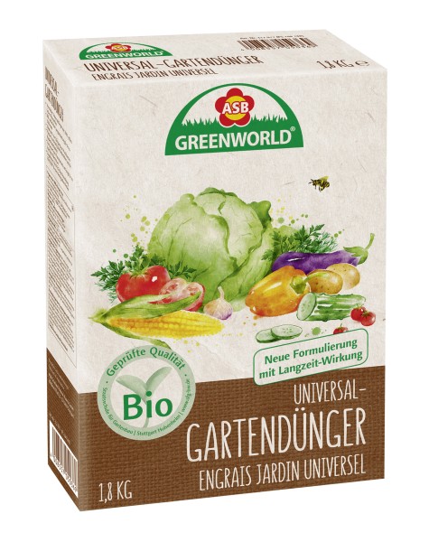 ASB Bio Universal Gartendünger 1.8kg (Granulat)